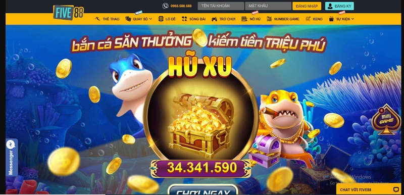 Sơ lược về game bắn cá FIVE88