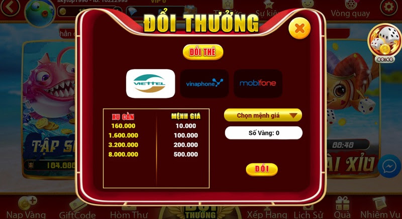 Sản phẩm nổi bật game bắn cá đổi thưởng Bancazui