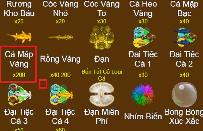 Phần thưởng cực sốc