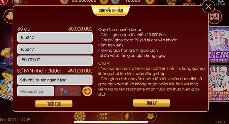 Sản phẩm nổi bật của game đổi thưởng Bum Club