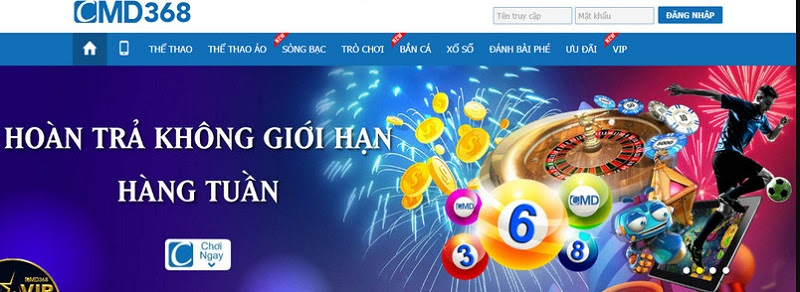 Những thể loại game nào có mặt tại bắn cá CMD368