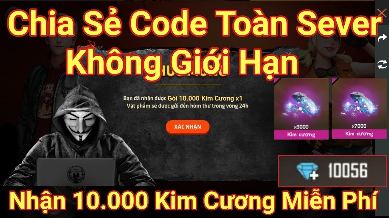 Code VIP Garena Free Fire mới nhất hôm nay ( update )