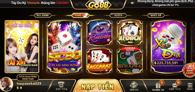 Link tải game bài đổi thưởng Go88 mới nhất 2021