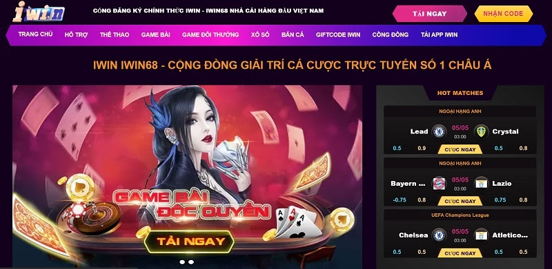 Cổng game đổi thưởng  Iwin68 có uy tín hay không?