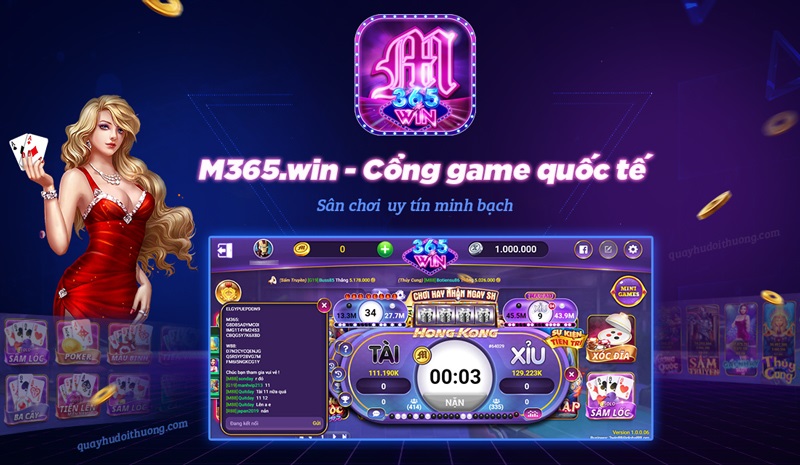 Giới thiệu game đổi thưởng M365 Win