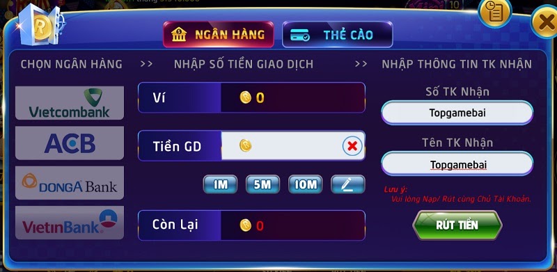 Game bài đổi thưởng