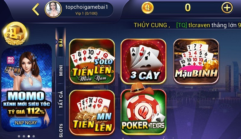 Link tải game bài đổi thưởng Thanquay247 mới nhất 2021