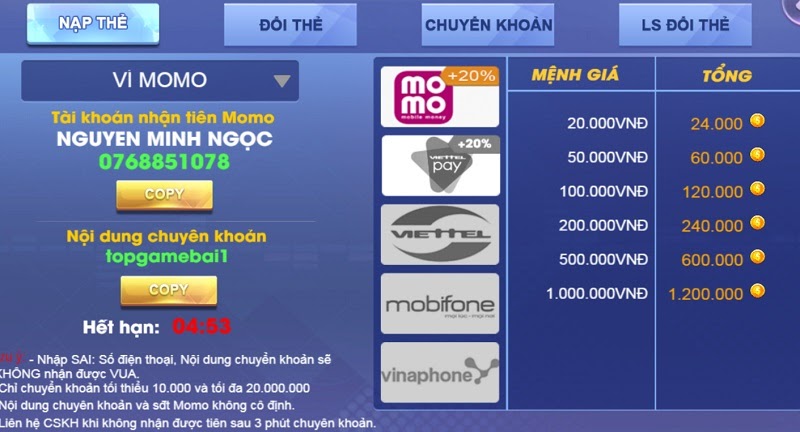 Nhược điểm