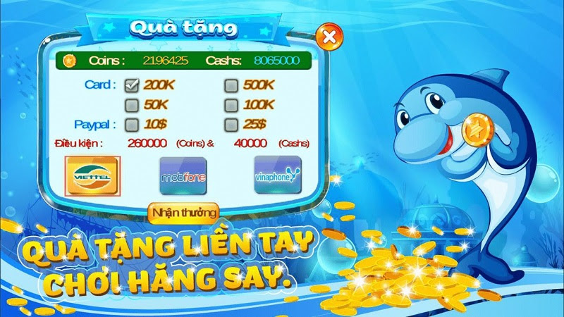 Những thể loại game bắn cá có mặt trên W88