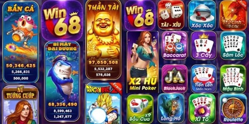 Đánh giá cổng game Win68