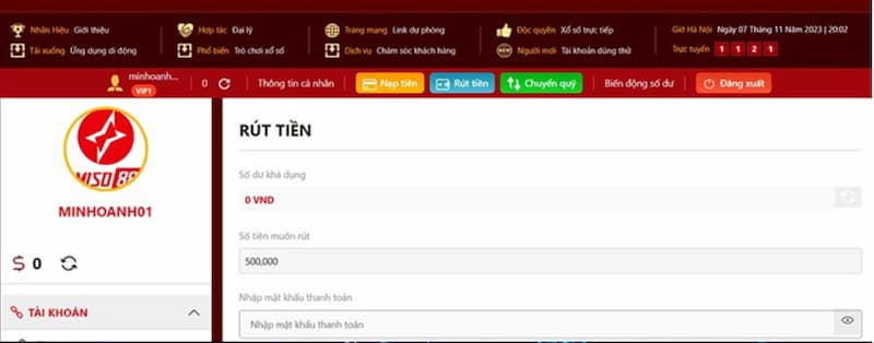 Tại sao rút tiền tại casino miso88 lại bị khóa tài khoản?