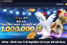 MCW - Đỉnh Cao Trải Nghiệm Cá Cược Đá Gà Mcw